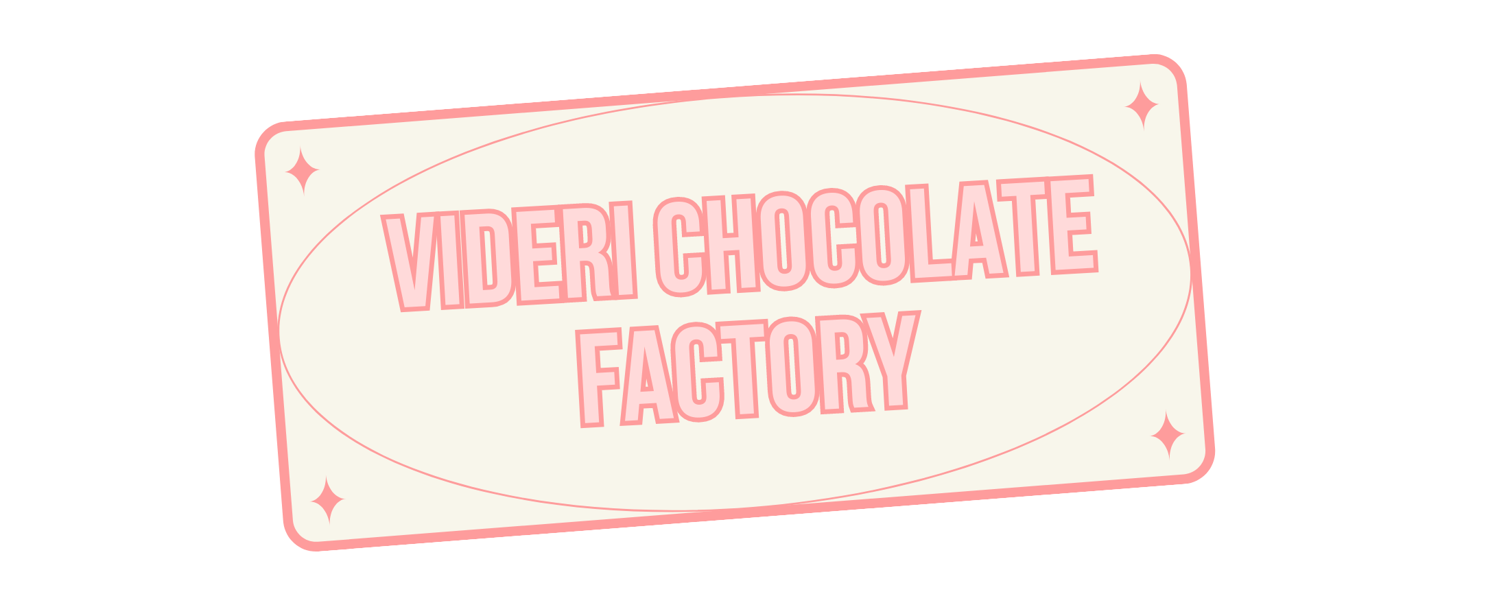 Header Stating Videri Chocolate Factory